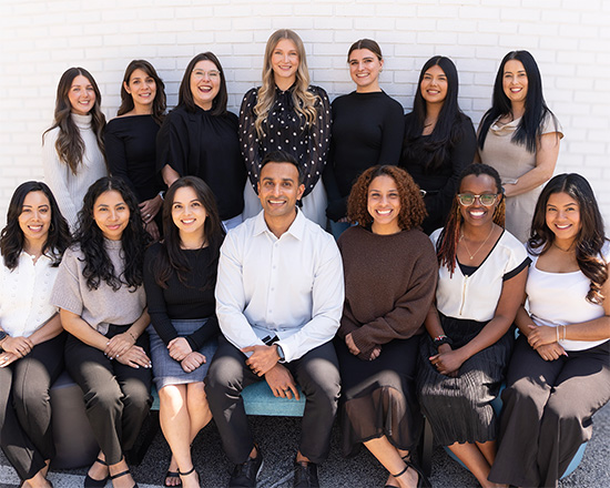 quest orthodontics team smiling
